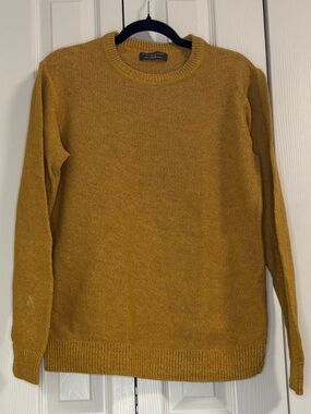 Primark 100% Cotton Knit Sweater in mustard yellow / Size L